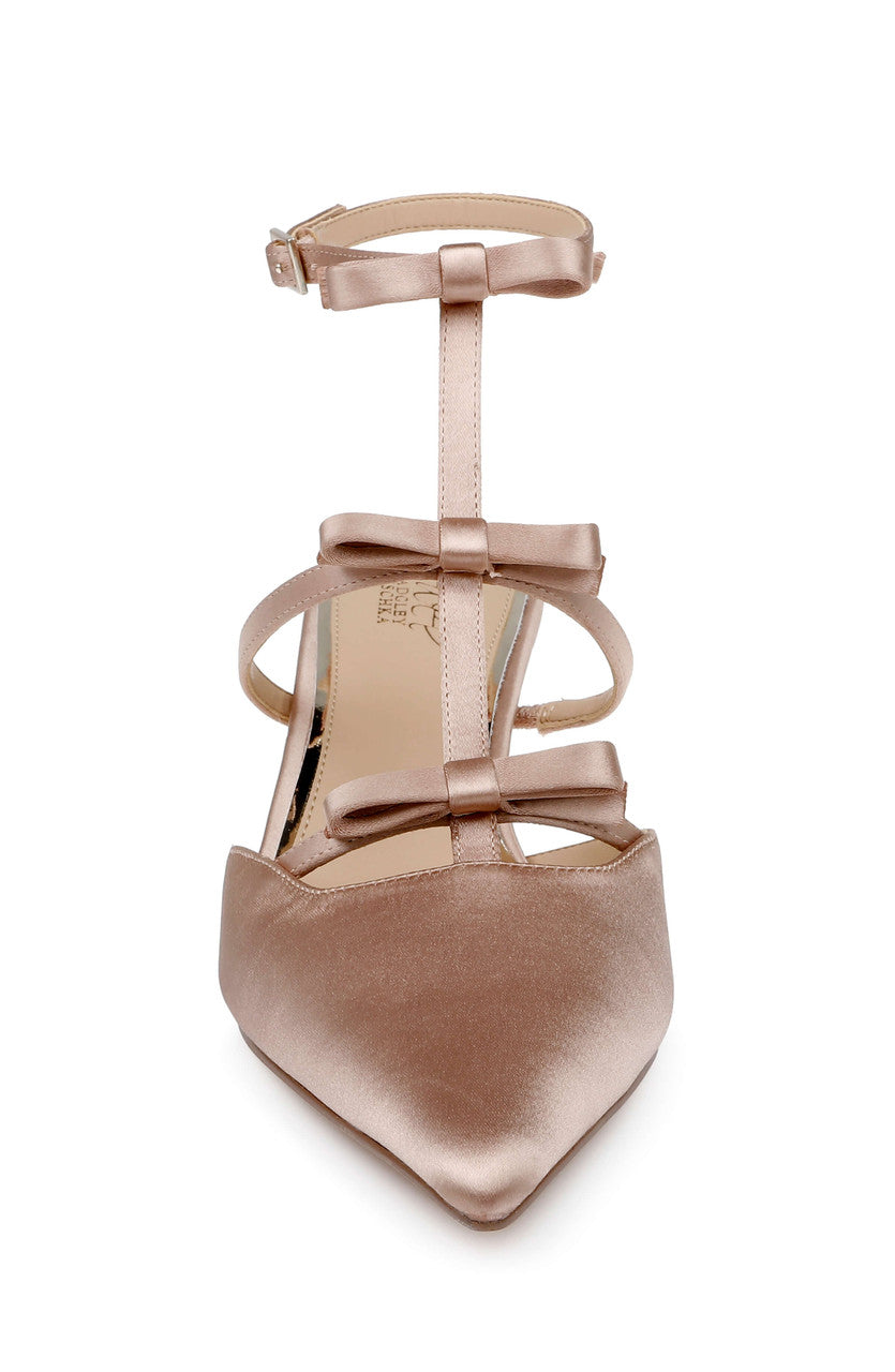 badgley-mischka-elisabetta-pumps-nude-satin-55-mm-absatz image 4