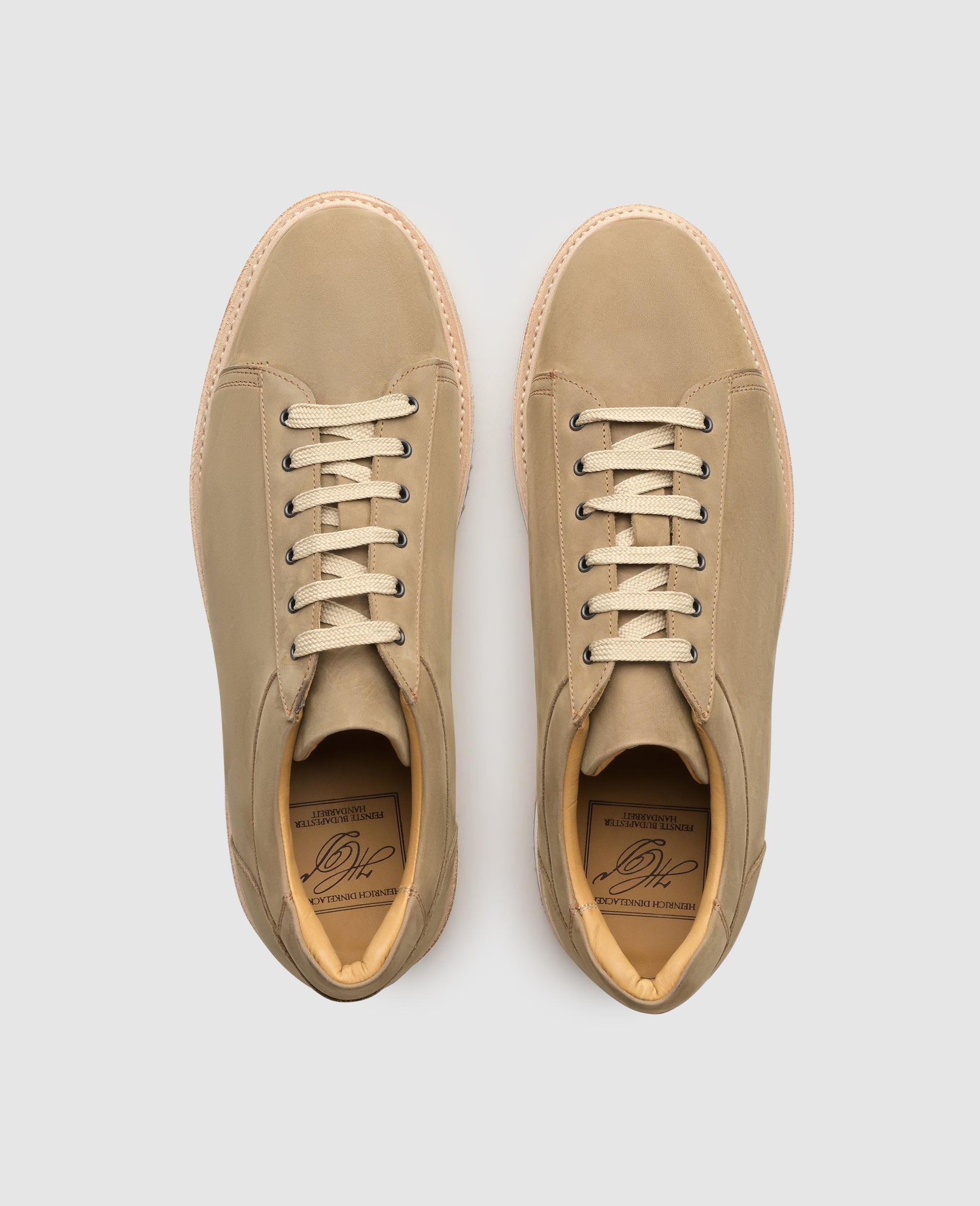 heinrich-dinkelacker-london-sneaker-j-herrenschuh-hellbraun-nubuk image 6