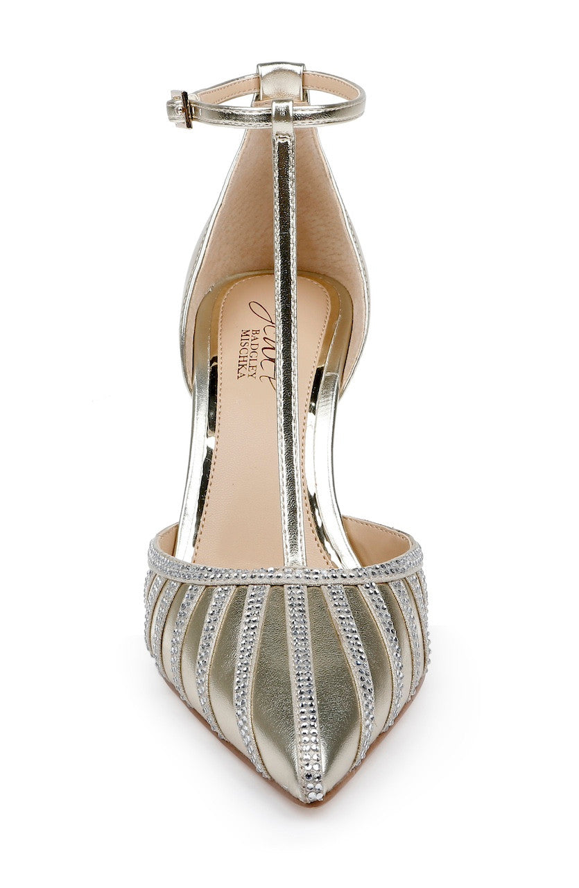 badgley-mischka-faithlyn-pumps-gold-metallic-strass-85mm image 4