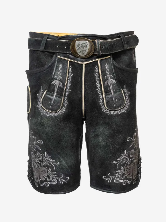 himmel-arsch-zwirn-persona-non-grata-lederhose-wildbock-mit-g-rtel image 1