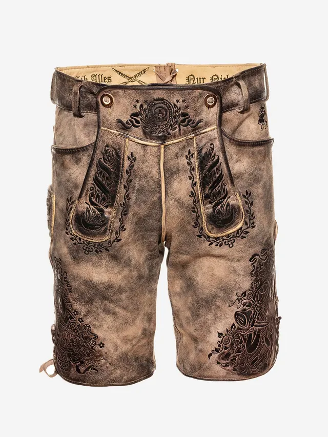 himmel-arsch-zwirn-alpha-omega-lederhose-wildbock-mit-g-rtel image 1