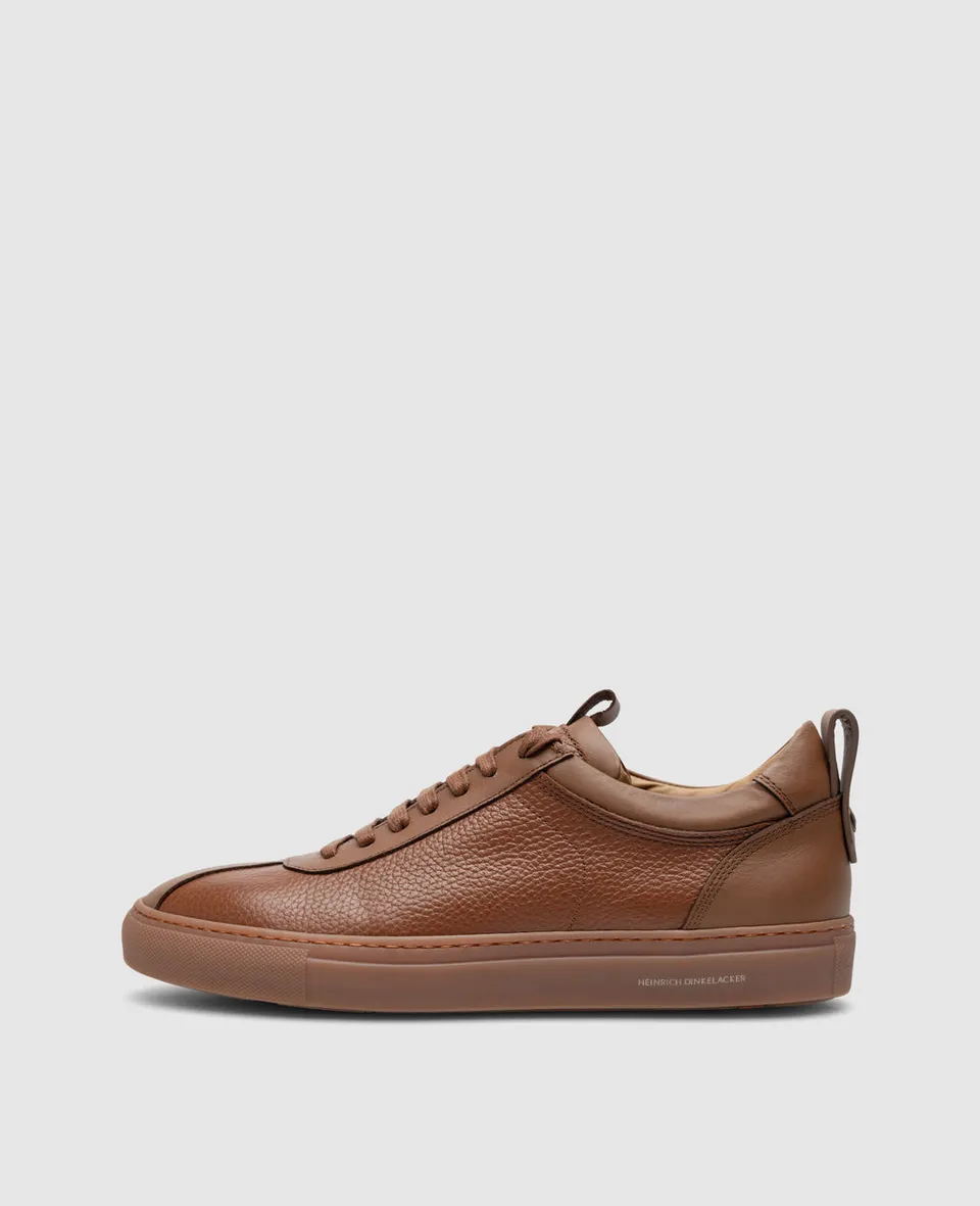 heinrich-dinkelacker-turin-sneaker-t-sneaker-braun-kalbsleder image 1