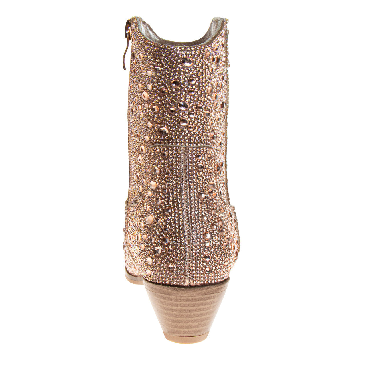 badgley-mischka-cowboystiefel-m-dchen-rosegold-glitzer image 4