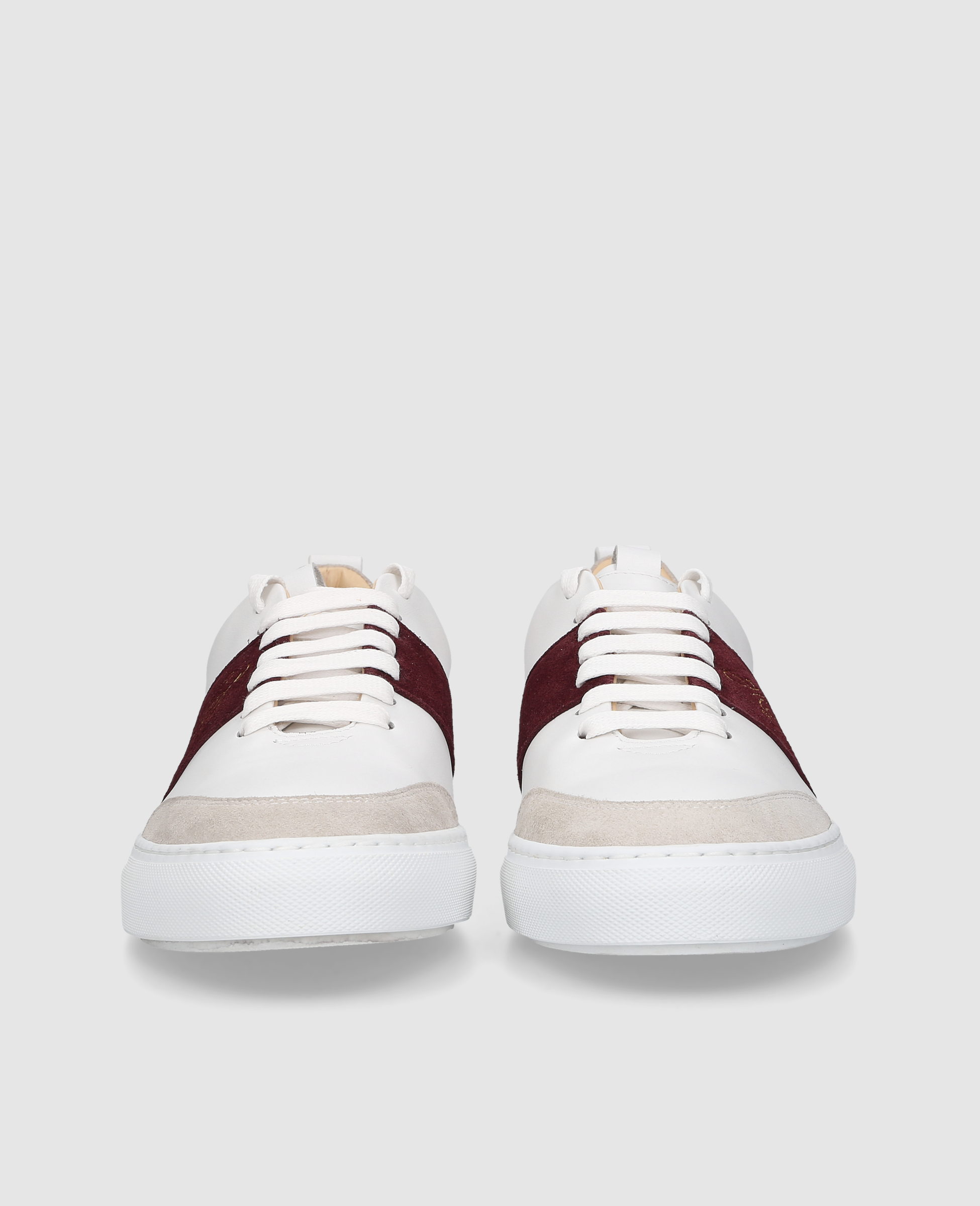 heinrich-dinkelacker-turin-tennis-sneaker-np-herrensneaker-wei-bordo image 4