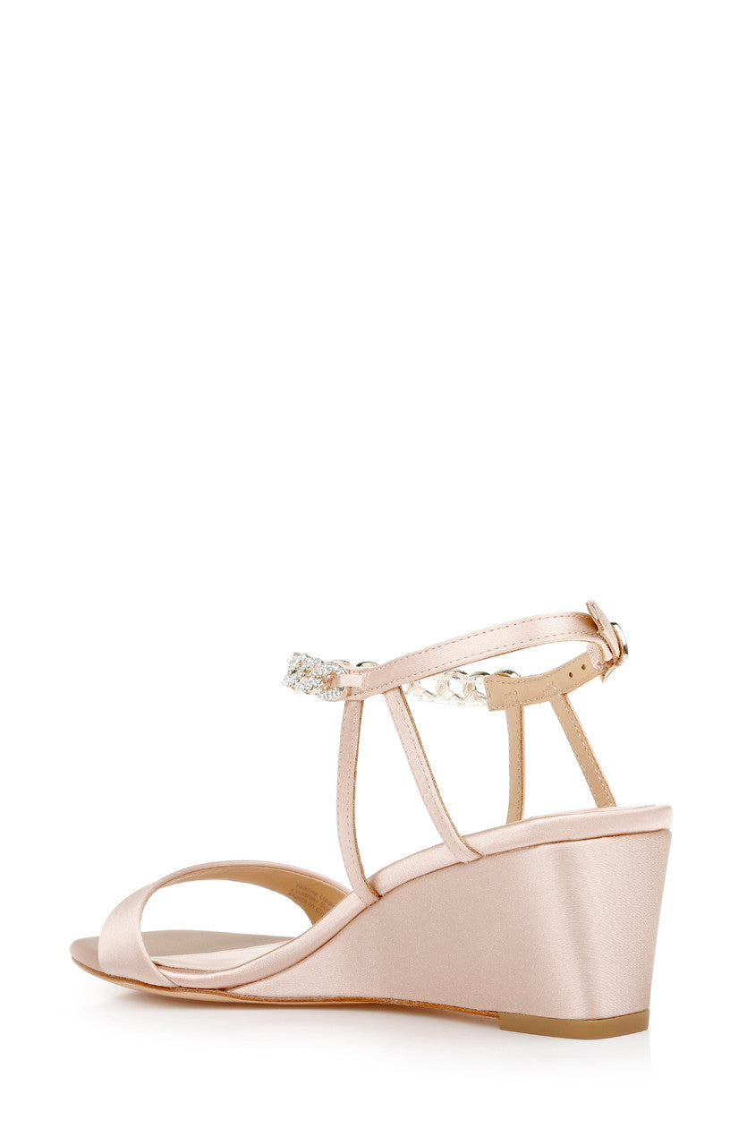 badgley-mischka-kaelyn-wedge-ivory-satin-keilabsatz image 3