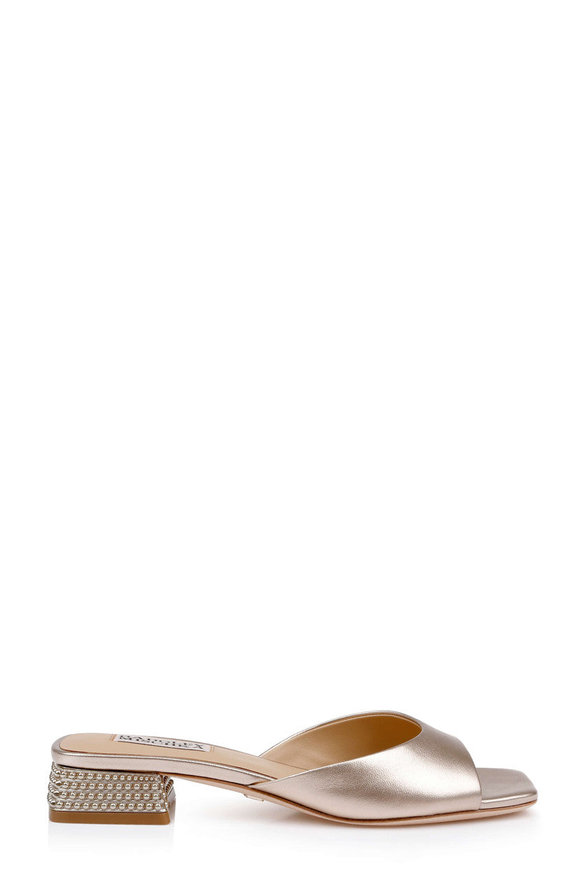 badgley-mischka-oahu-slide-mules-champagner-seide-25-mm image 8
