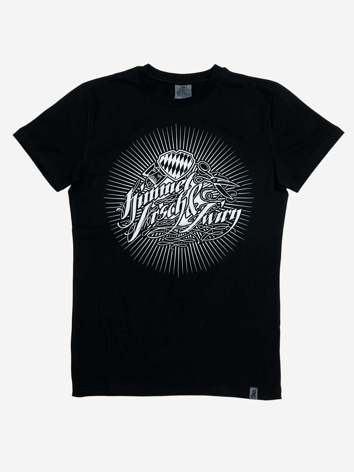 himmel-arsch-zwirn-logo-t-shirt-schwarz-baumwolle image 1