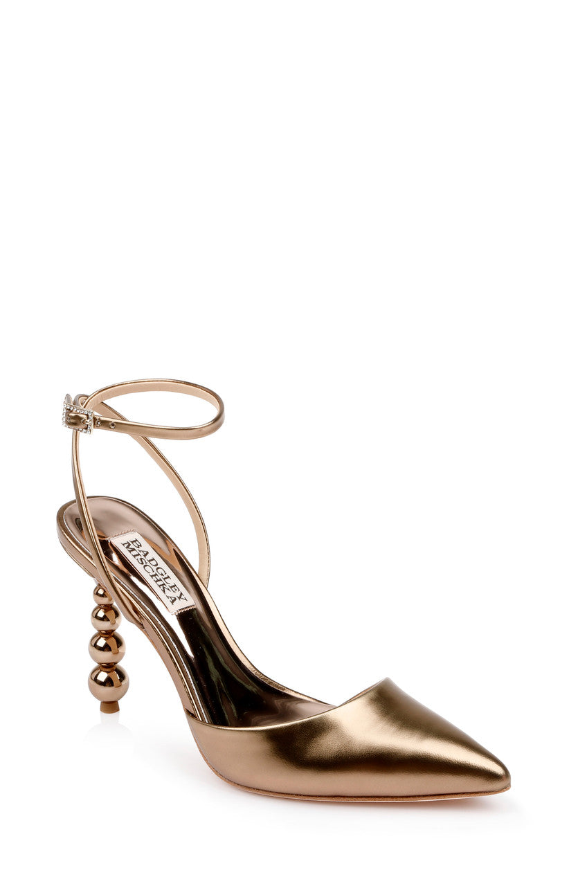 badgley-mischka-indie-ii-metallic-stiletto-pumps-schwarz image 7