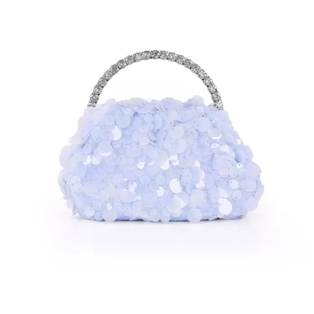 badgley-mischka-noa-pouch-clutch-blau-pailletten-perlen image 1