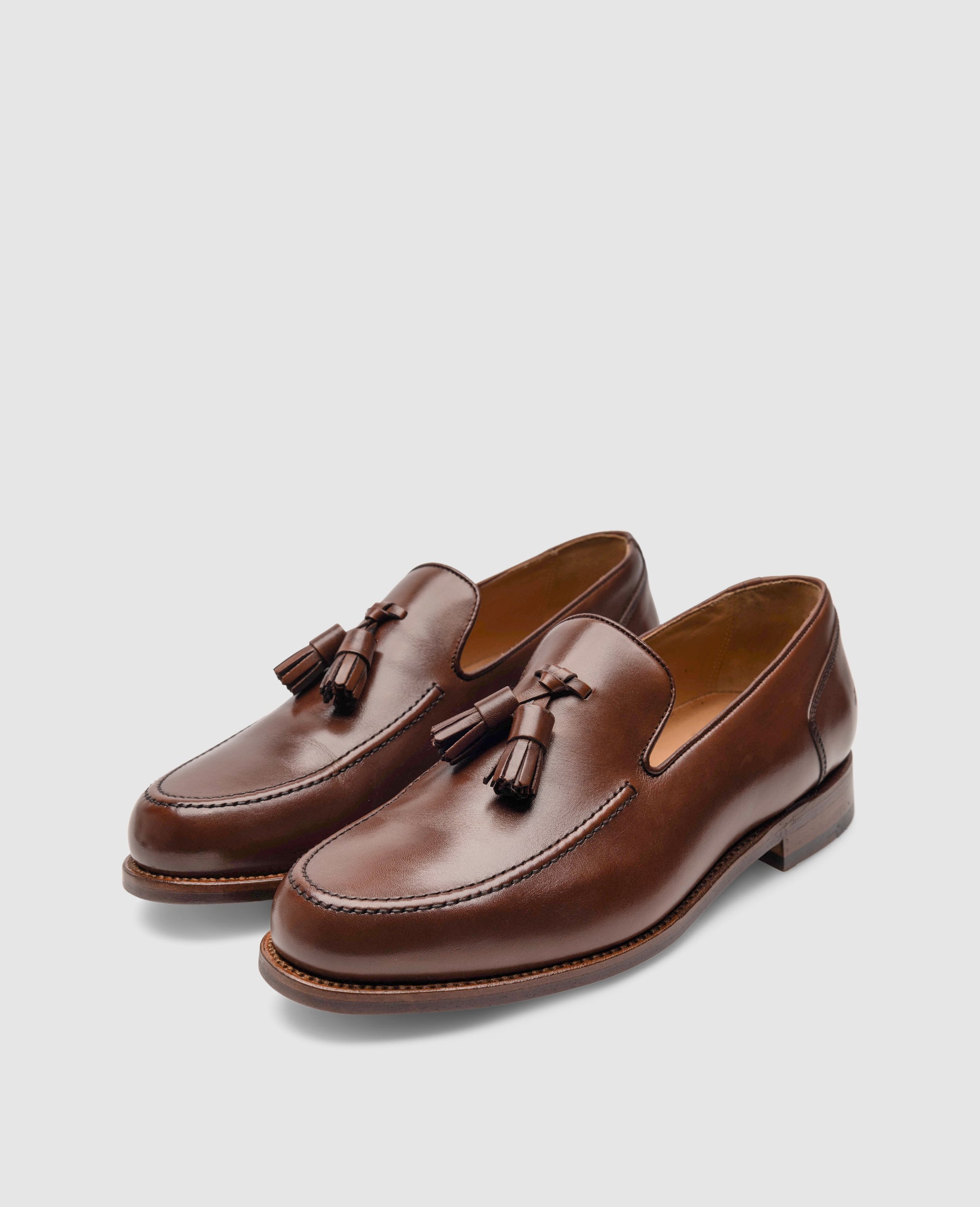heinrich-dinkelacker-wien-plain-tassel-bc-loafer-braun-2 image 2