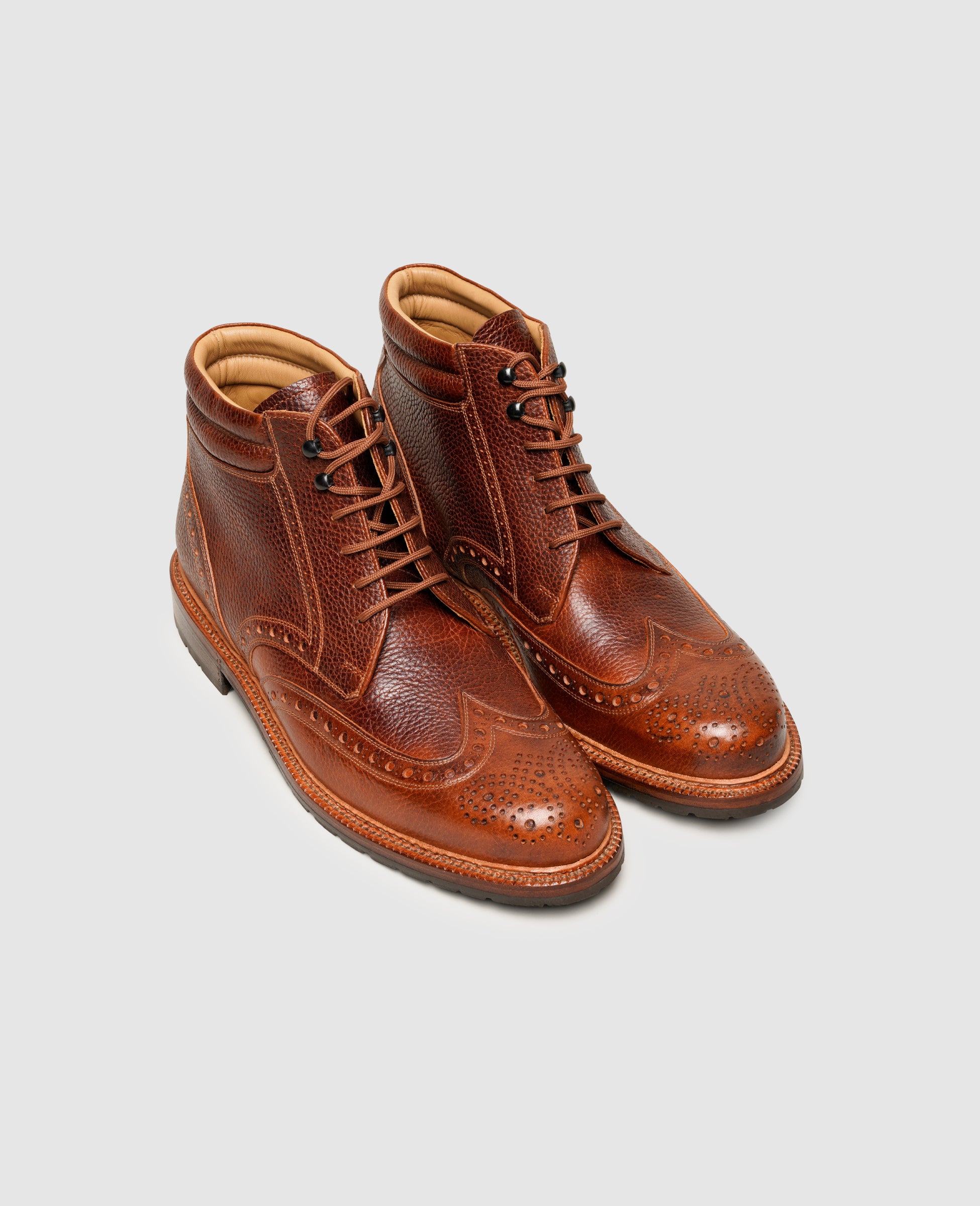 heinrich-dinkelacker-buda-full-brogue-az-boot-honey-kalbsleder image 2