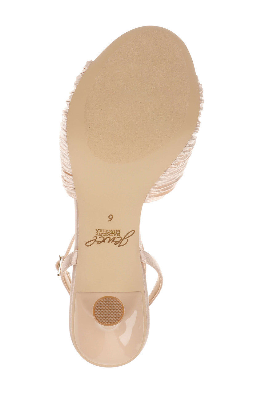 badgley-mischka-ibis-sandalen-mittelabsatz-ivory-plissee-75mm image 6