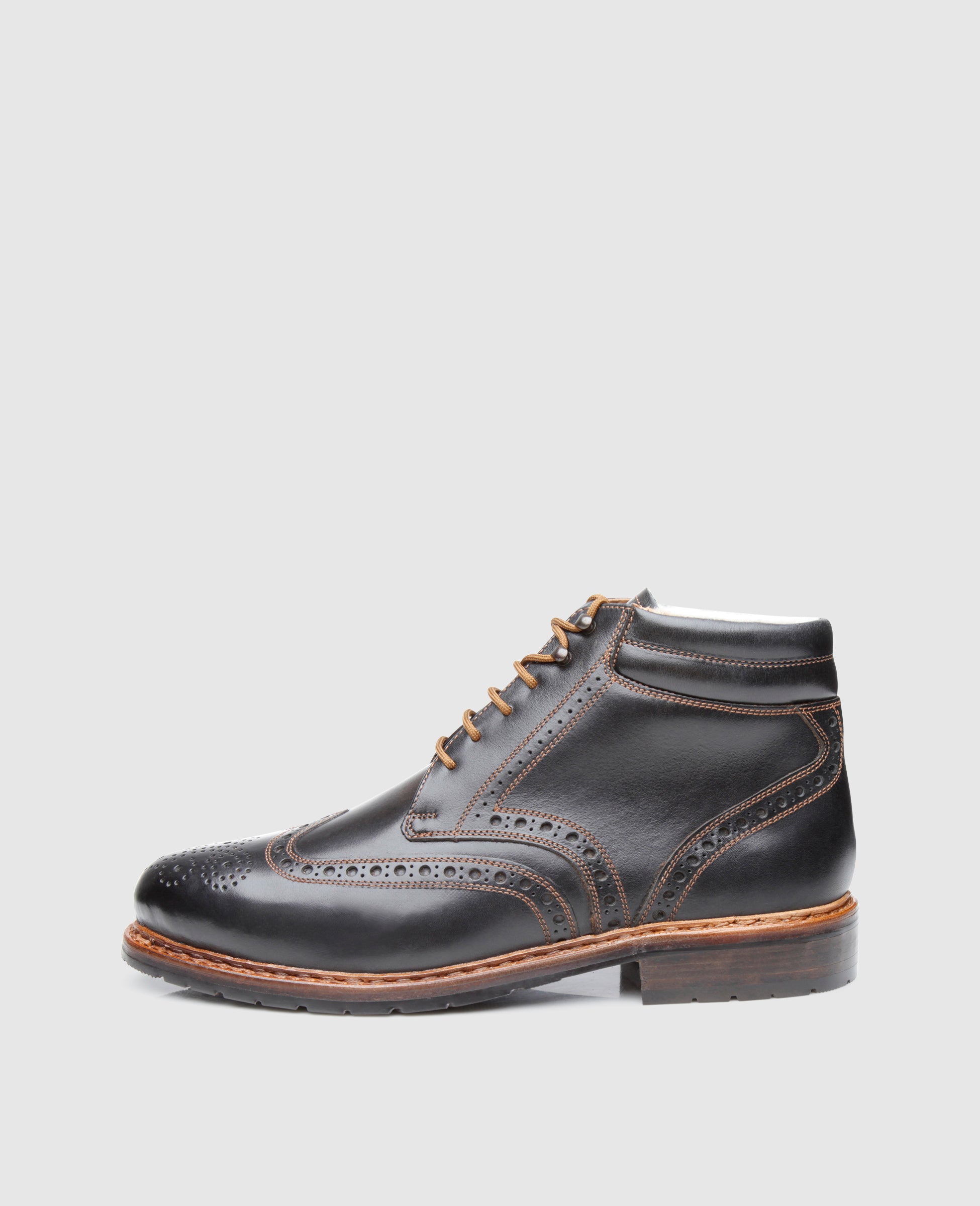 heinrich-dinkelacker-buda-full-brogue-fc-boot-schwarz image 1