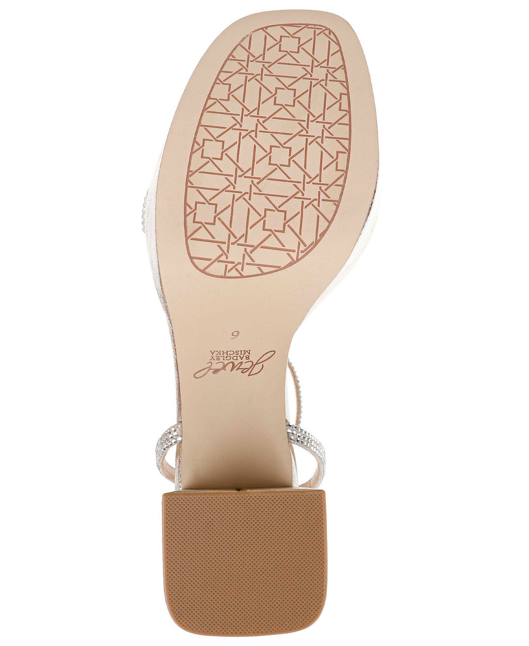 badgley-mischka-teddi-plateausandalette-silber-glitzer-12cm image 6