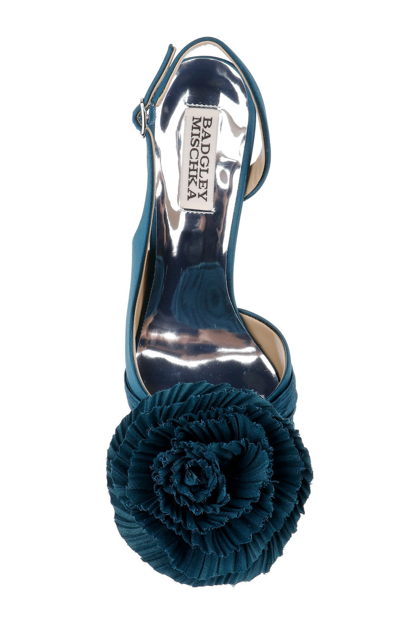badgley-mischka-blaire-slingpumps-wei-satin-80mm image 5