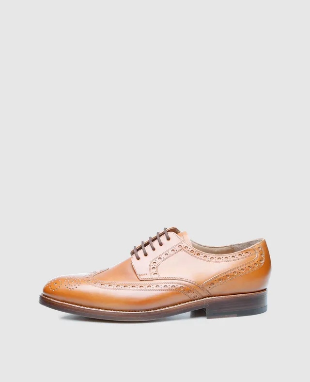 heinrich-dinkelacker-luzern-full-brogue-ac-derby-walnut-brown image 1