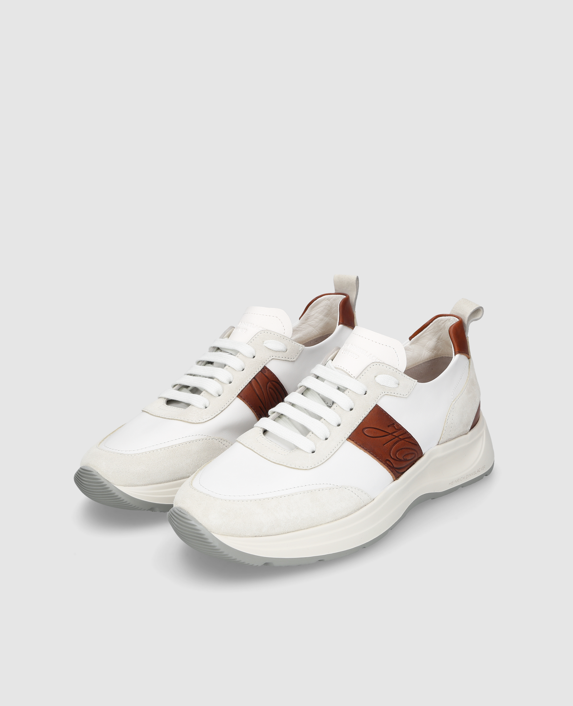 heinrich-dinkelacker-toronto-sneaker-cl-sneaker-wei-braun-leder-2 image 3