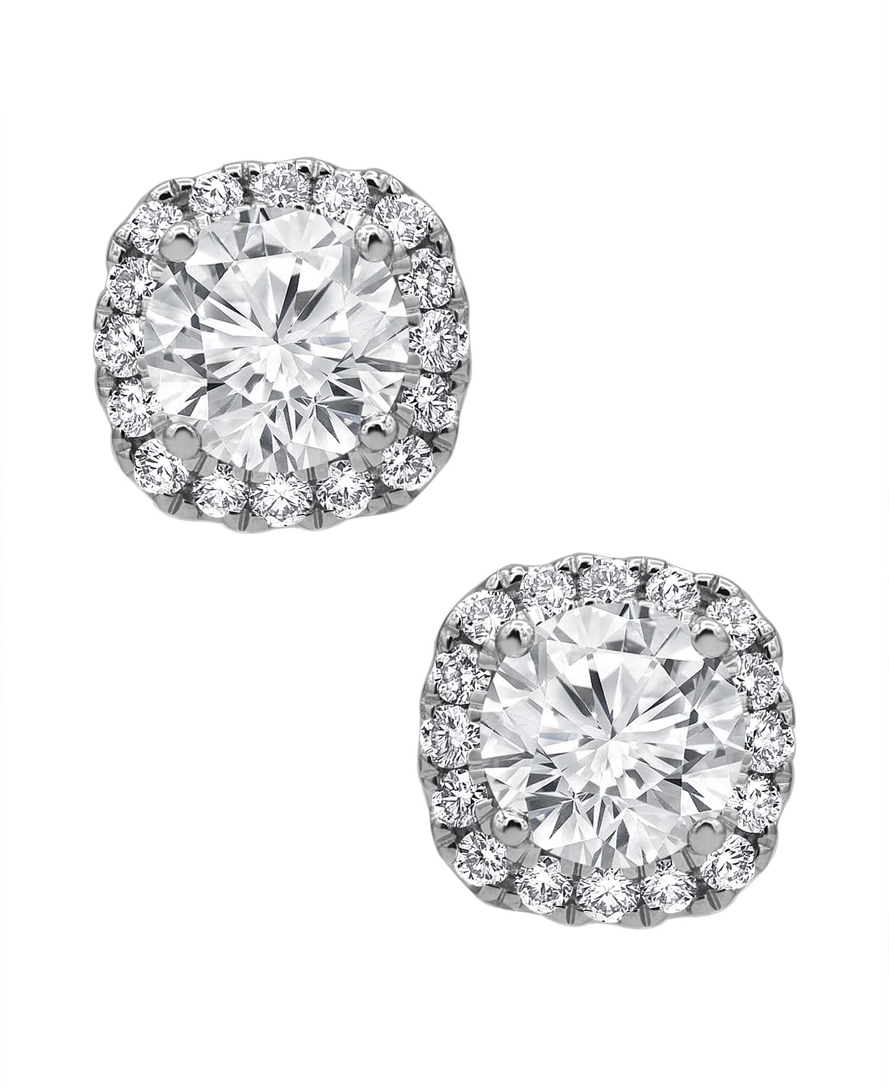 badgley-mischka-cushion-ohrstecker-wei-gold-labor-diamant image 7