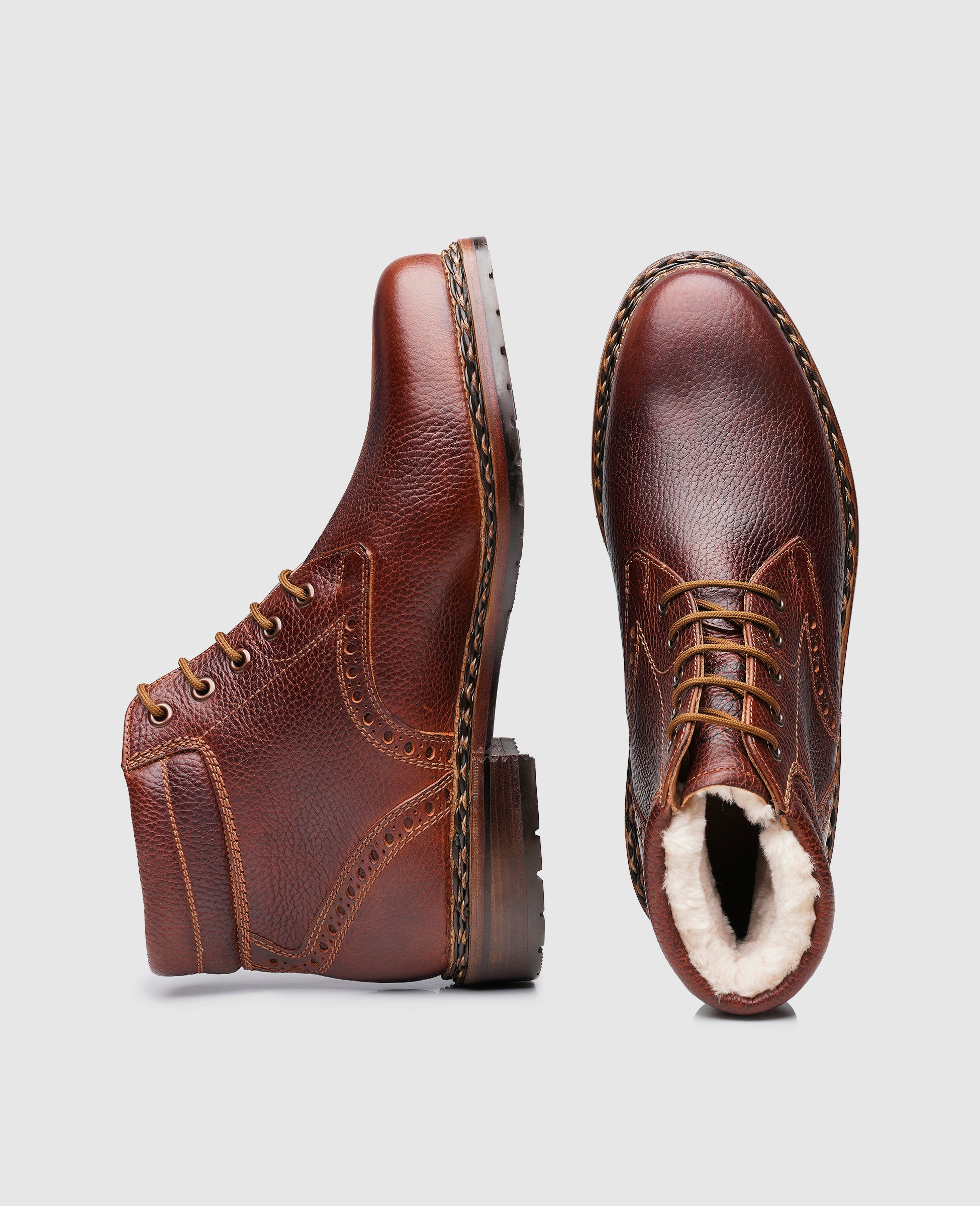 heinrich-dinkelacker-buda-plain-az-stiefel-mittelbraun-lammfell image 3