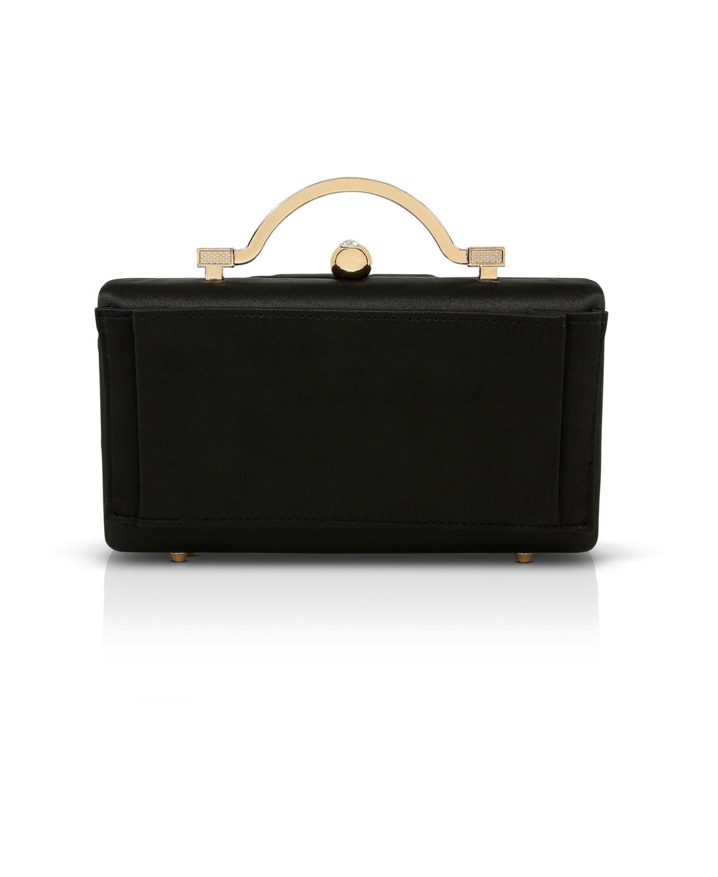 badgley-mischka-emma-minaudiere-clutch-schwarz-satin-box image 8
