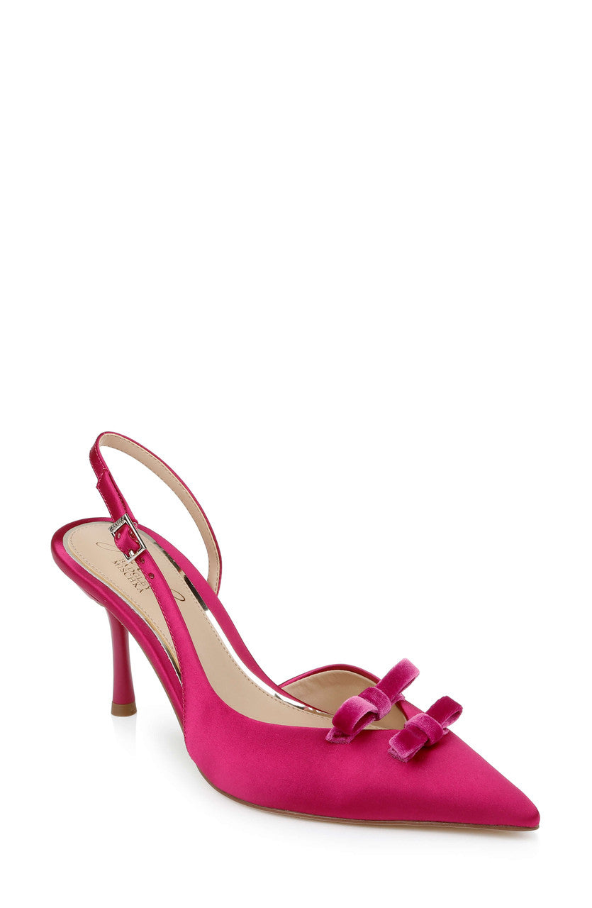 badgley-mischka-ellery-slingback-pumps-schwarz-satin image 8