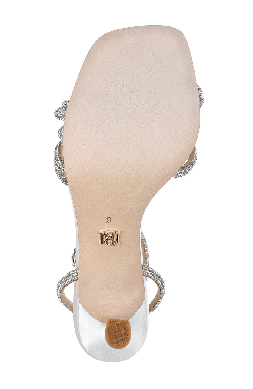 badgley-mischka-effie-heels-stiletto-silber-schleife-85mm-satin image 6
