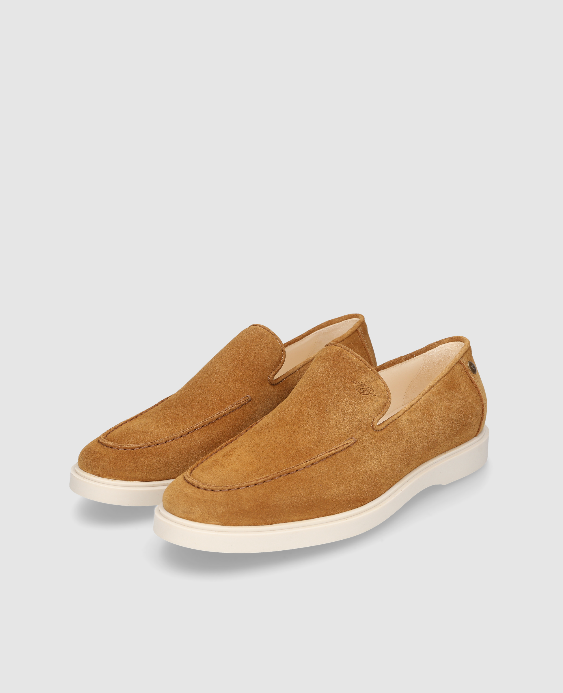 heinrich-dinkelacker-genua-plain-v-loafer-braun-kalbsvelours image 3
