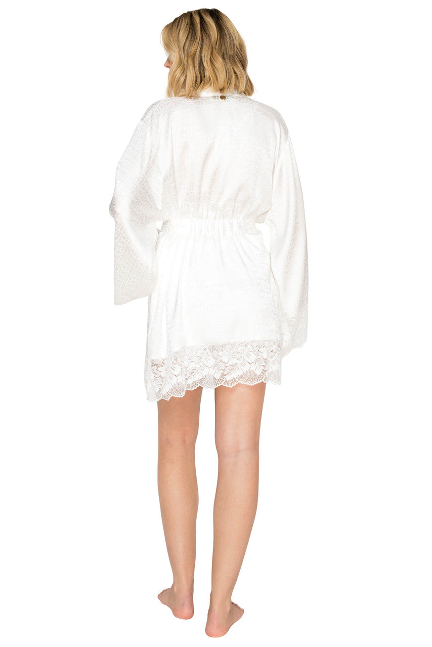 badgley-mischka-luxe-monogram-morgenmantel-satin-blueberry image 7