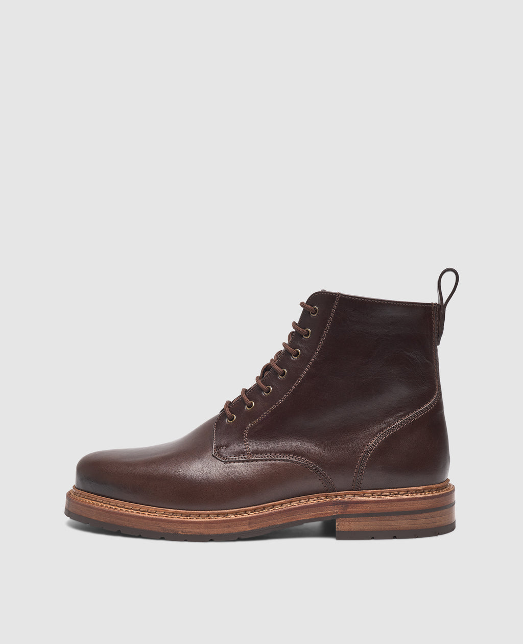 heinrich-dinkelacker-buda-plain-bc-boot-dunkelbraun-boxcalf image 1