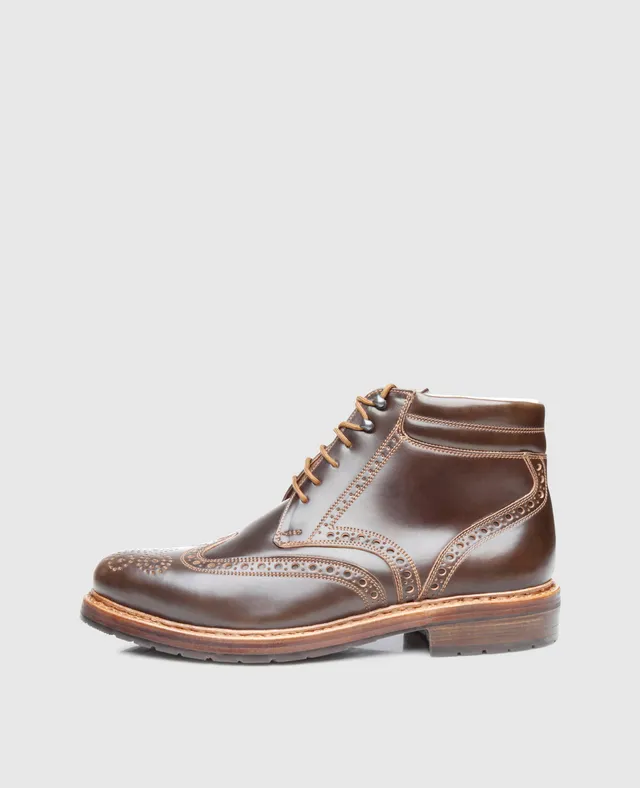 heinrich-dinkelacker-buda-full-brogue-c-stiefel-dunkelcognac-cordovan image 1