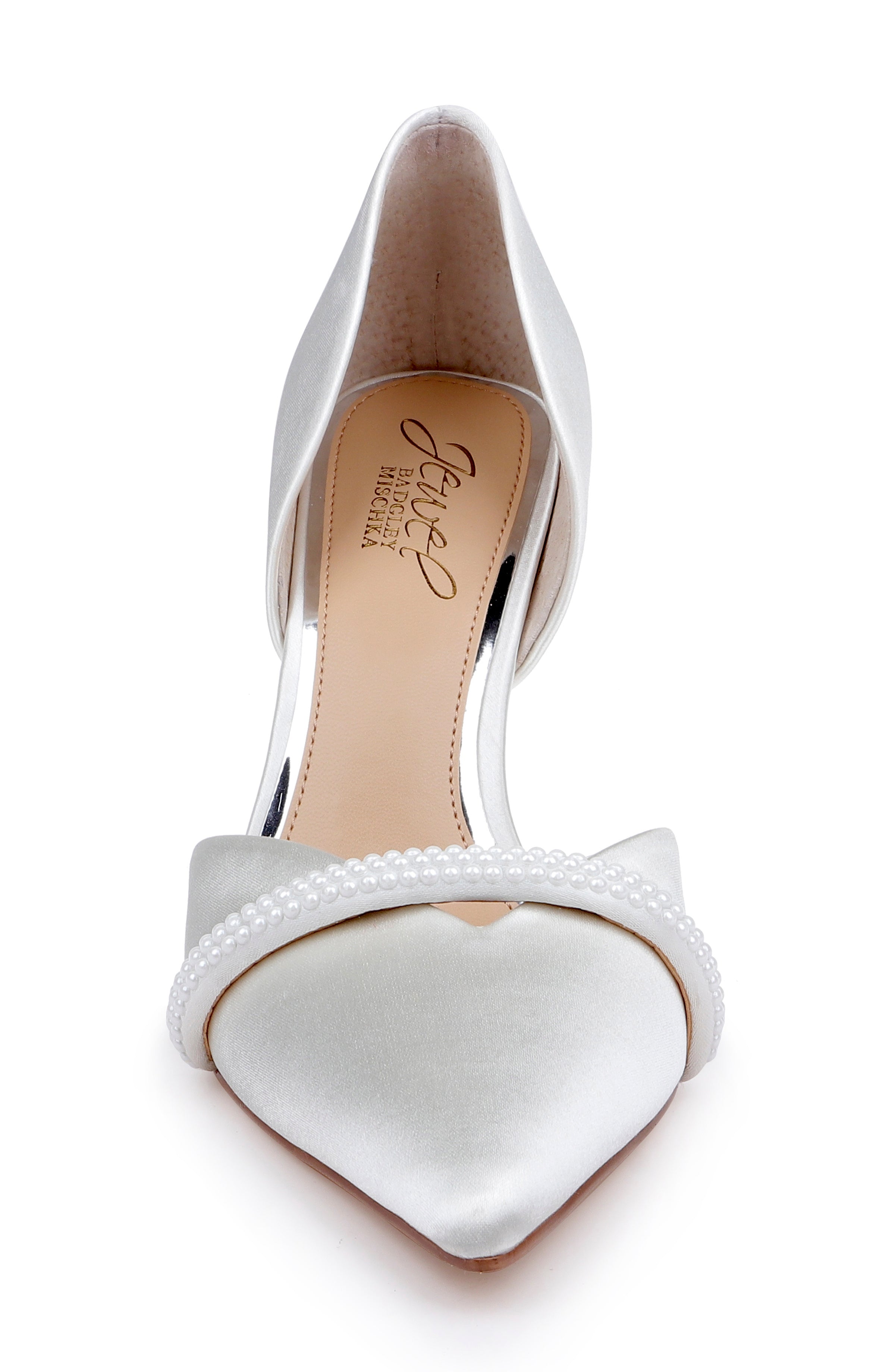 badgley-mischka-zoey-pointed-toe-d-orsay-pumps-ivory-satin-perlen image 4