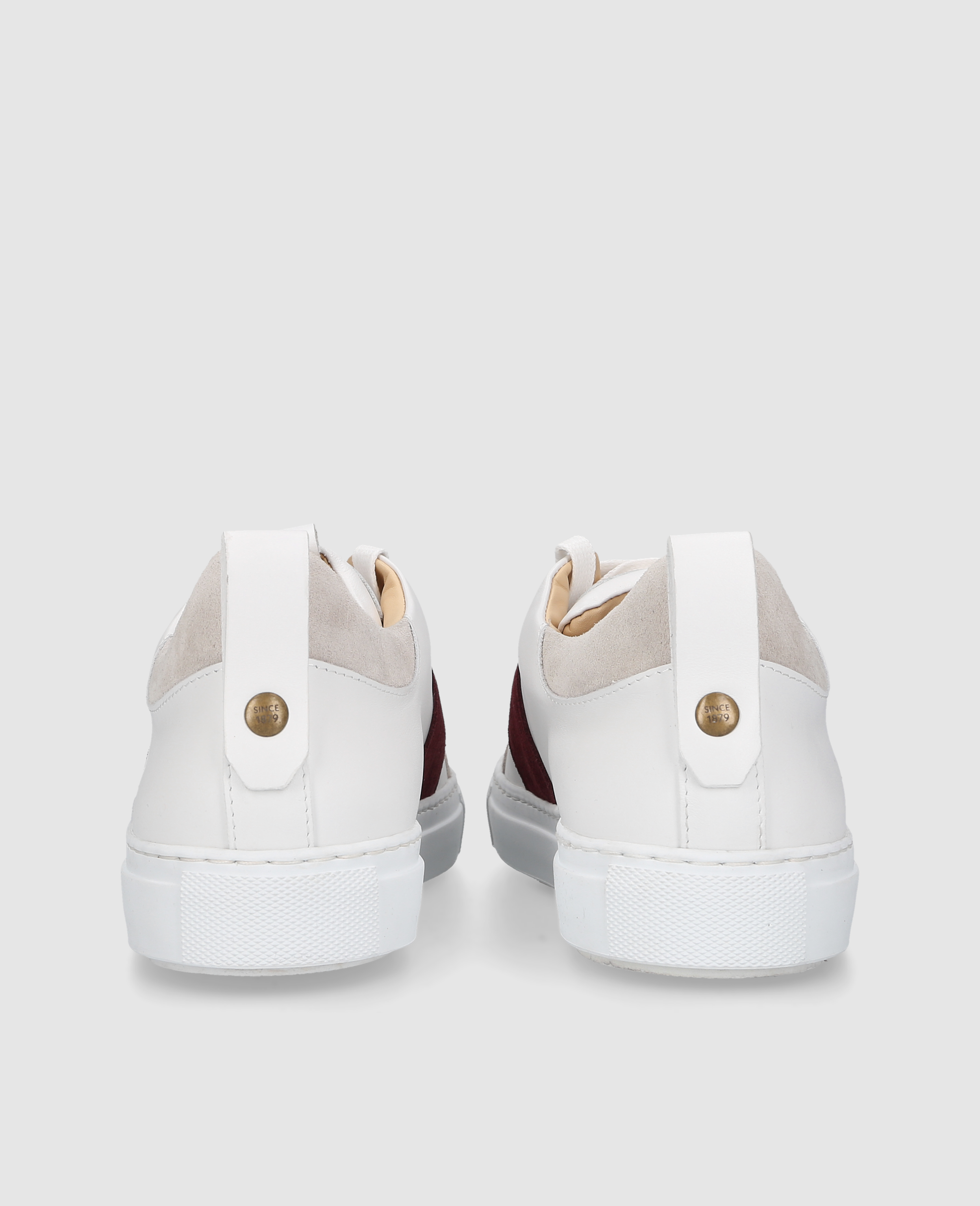 heinrich-dinkelacker-turin-tennis-sneaker-np-herrensneaker-wei-bordo image 5