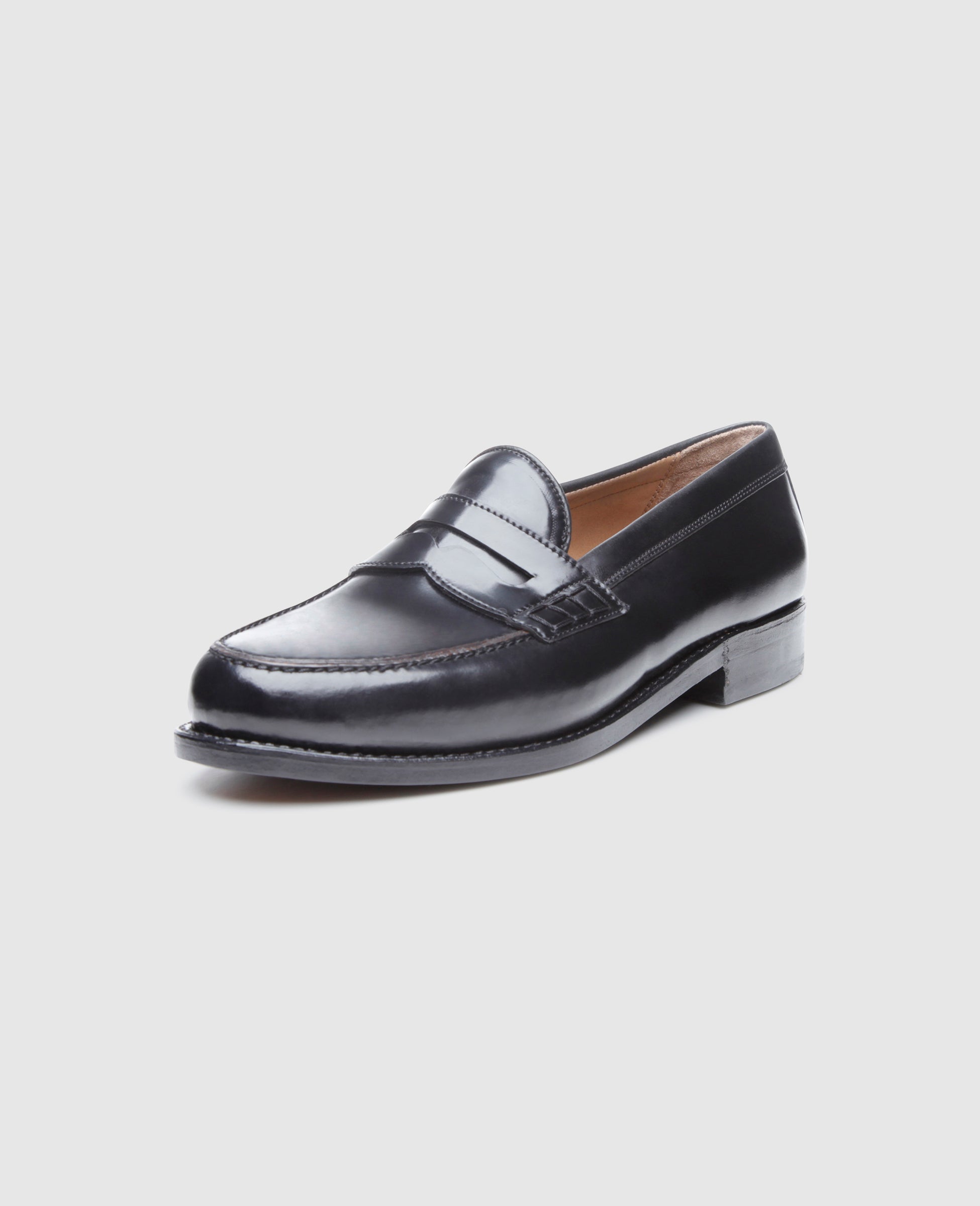 heinrich-dinkelacker-wien-plain-c-loafer-schwarz-cordovan image 2