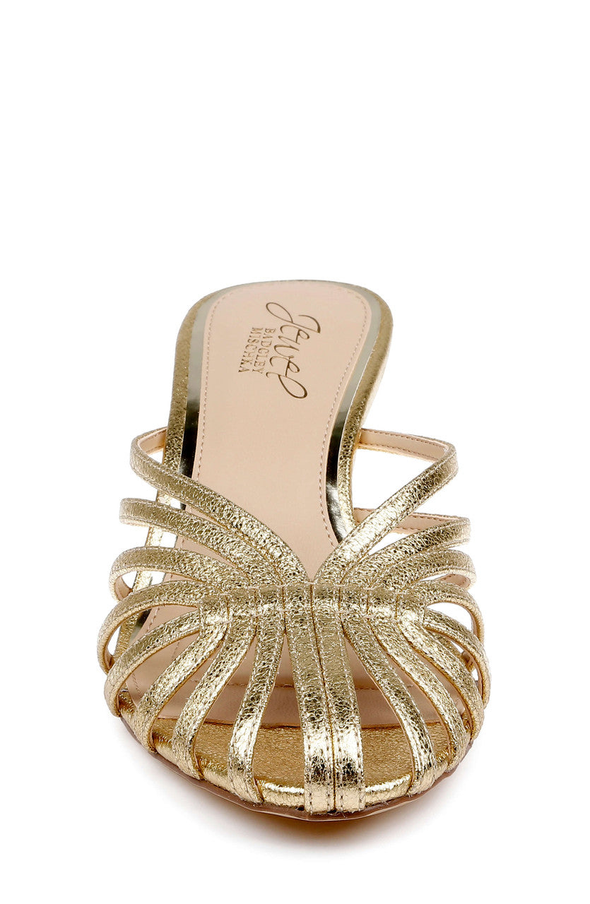 badgley-mischka-ilaria-mule-gold-textil-glitzer-65mm image 4