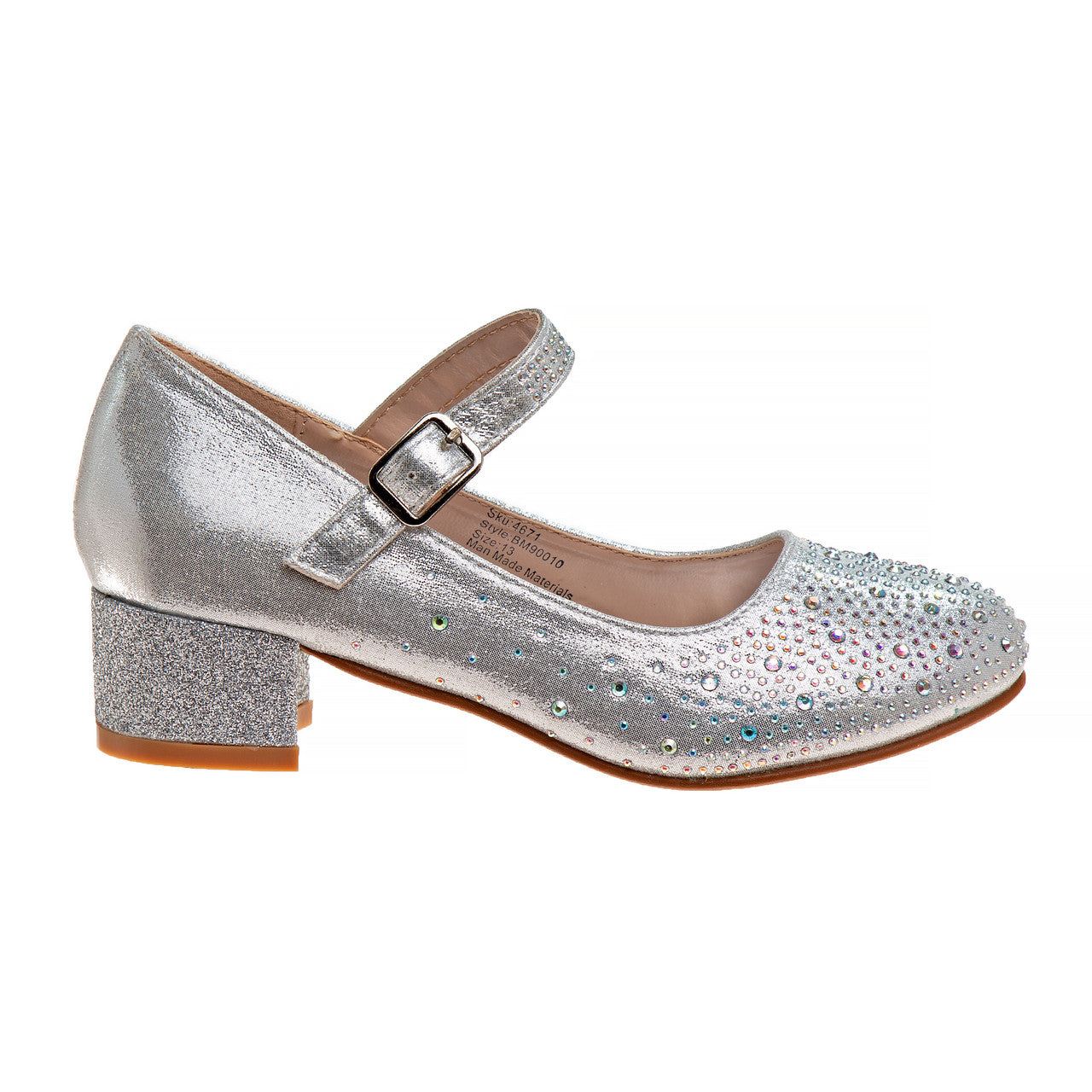 badgley-mischka-shoes-o-bm90010m-m-dchen-festschuhe-silber-blockabsatz image 2