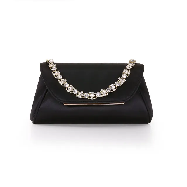 badgley-mischka-seraphina-clutch-satin-schwarz-kristall image 1