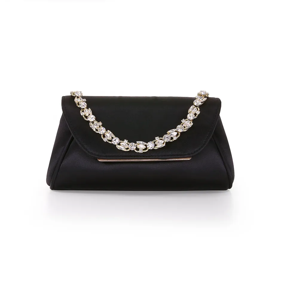 badgley-mischka-seraphina-clutch-satin-schwarz-kristall image 1