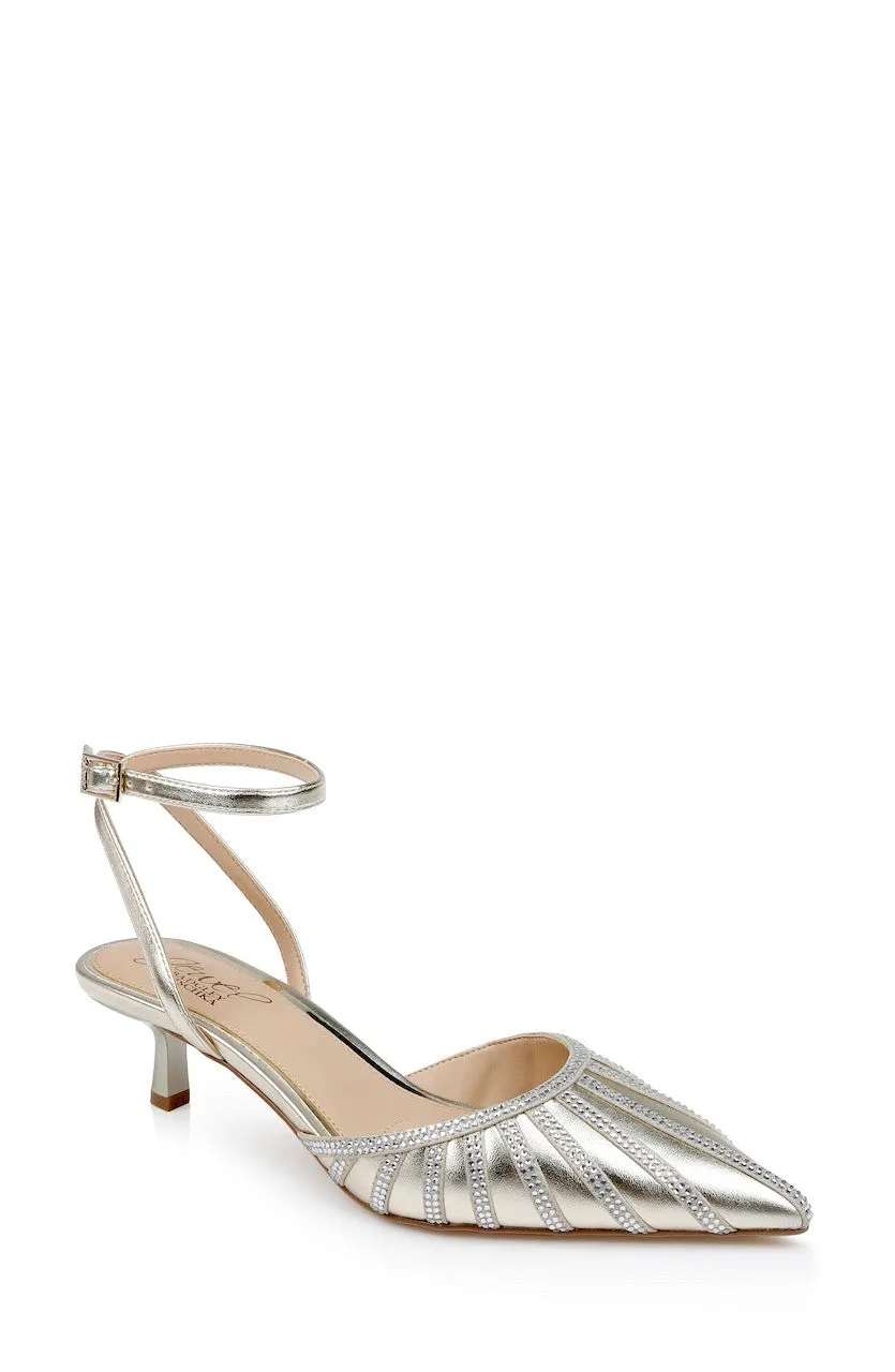 badgley-mischka-fable-pumps-gold-45mm-strass image 1