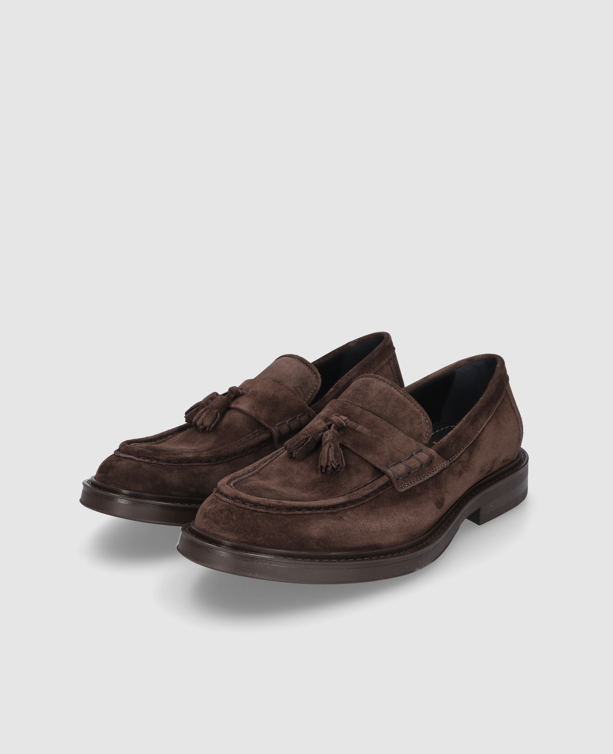 heinrich-dinkelacker-florenz-plain-v-loafer-dunkelbraun-velours image 2