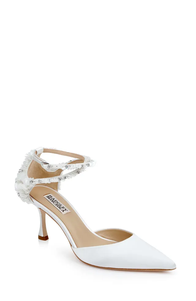 badgley-mischka-venue-pumps-wei-satin-stiletto image 1