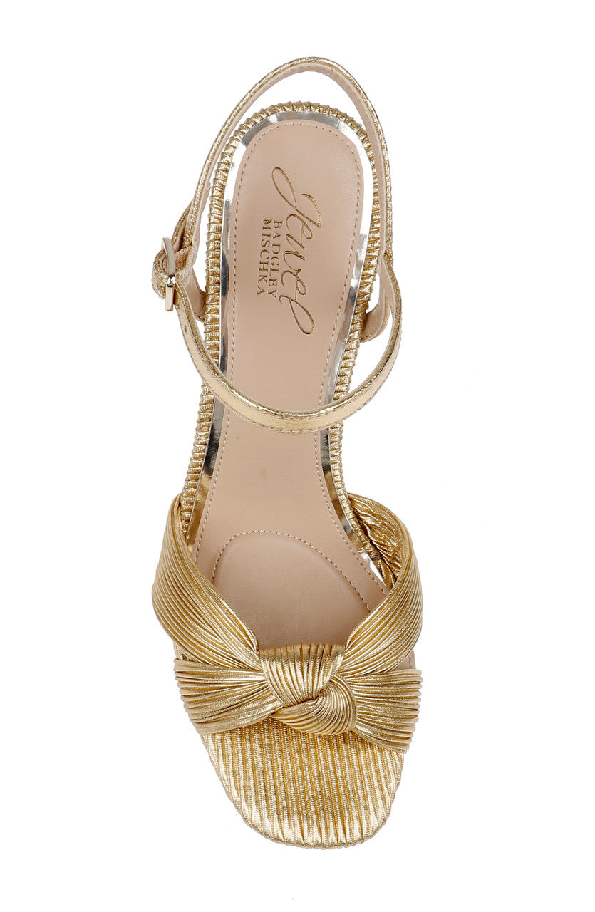 badgley-mischka-hydee-sandalette-silber-plissee-85mm image 5