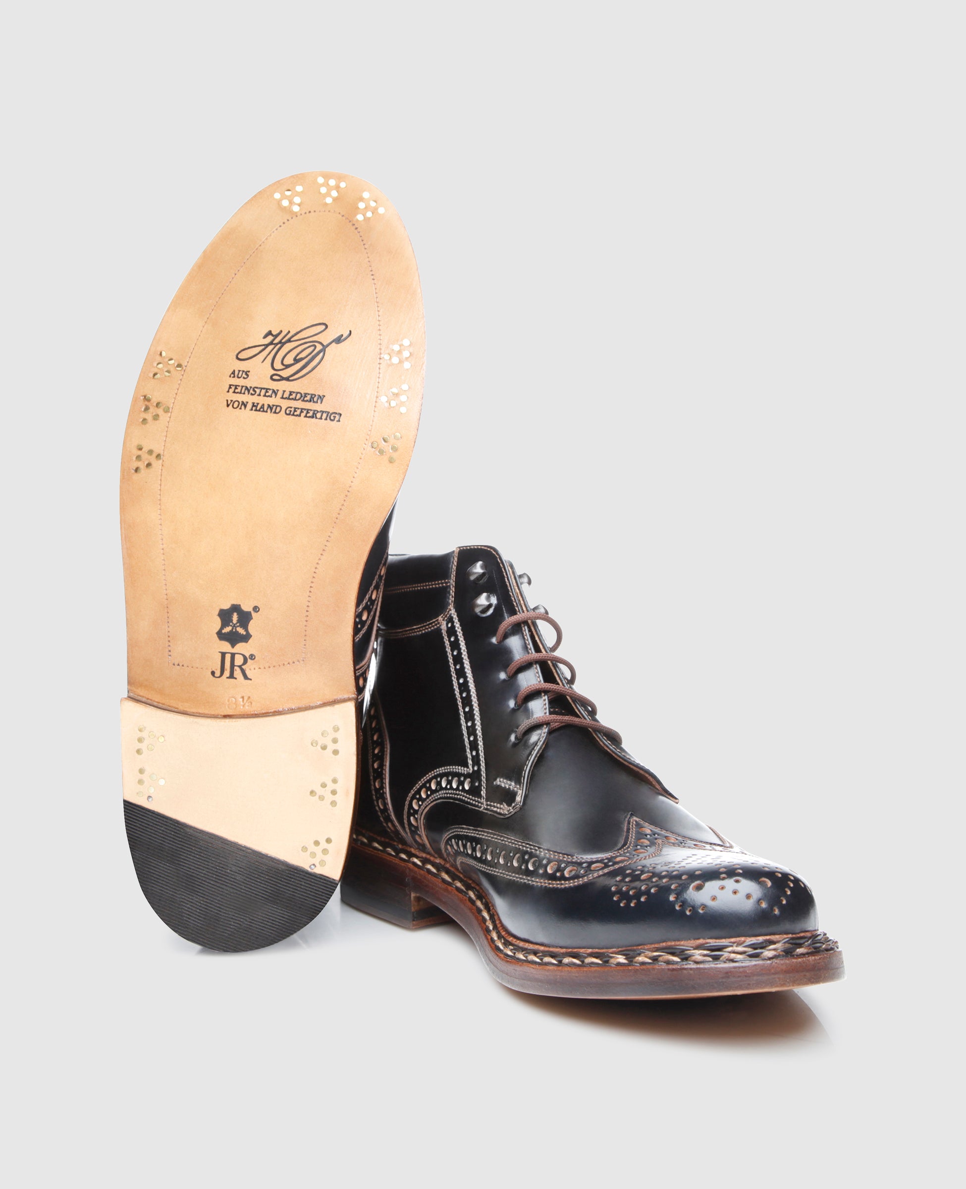 heinrich-dinkelacker-buda-full-brogue-c-boot-schwarz-cordovan image 6