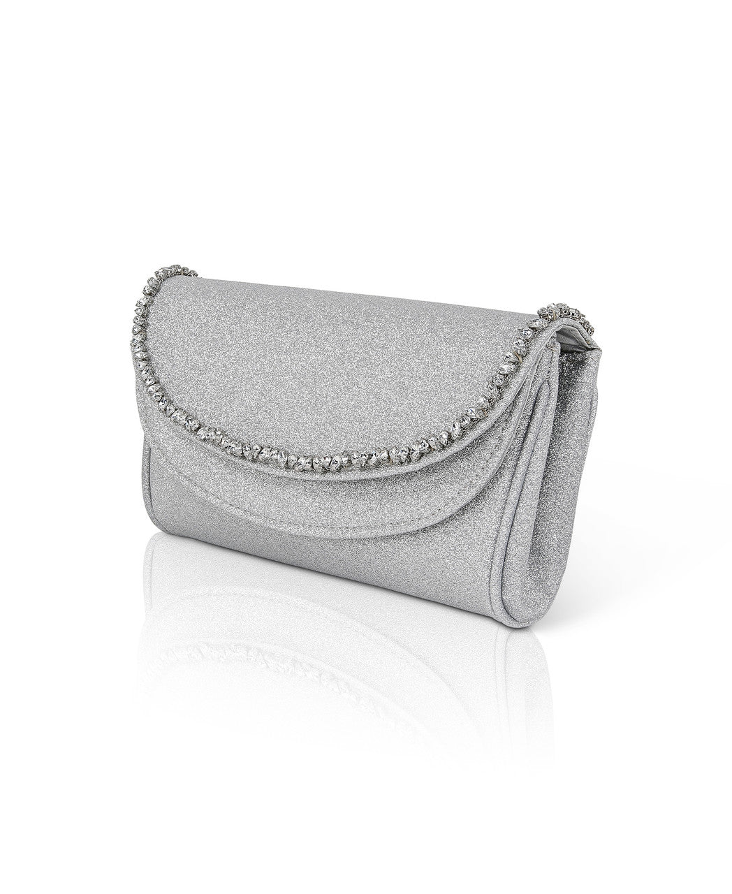 badgley-mischka-talia-satin-clutch-kristall-gold image 6