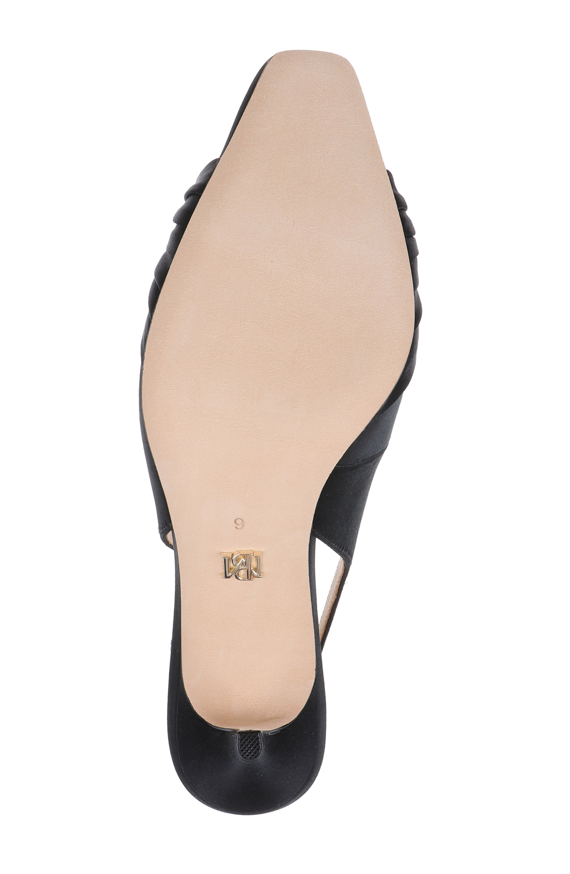 badgley-mischka-ripley-pointed-toe-slingback-pumps-schwarz-satin image 6