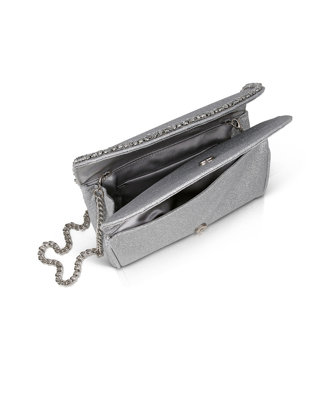 badgley-mischka-talia-satin-clutch-kristall-gold image 8