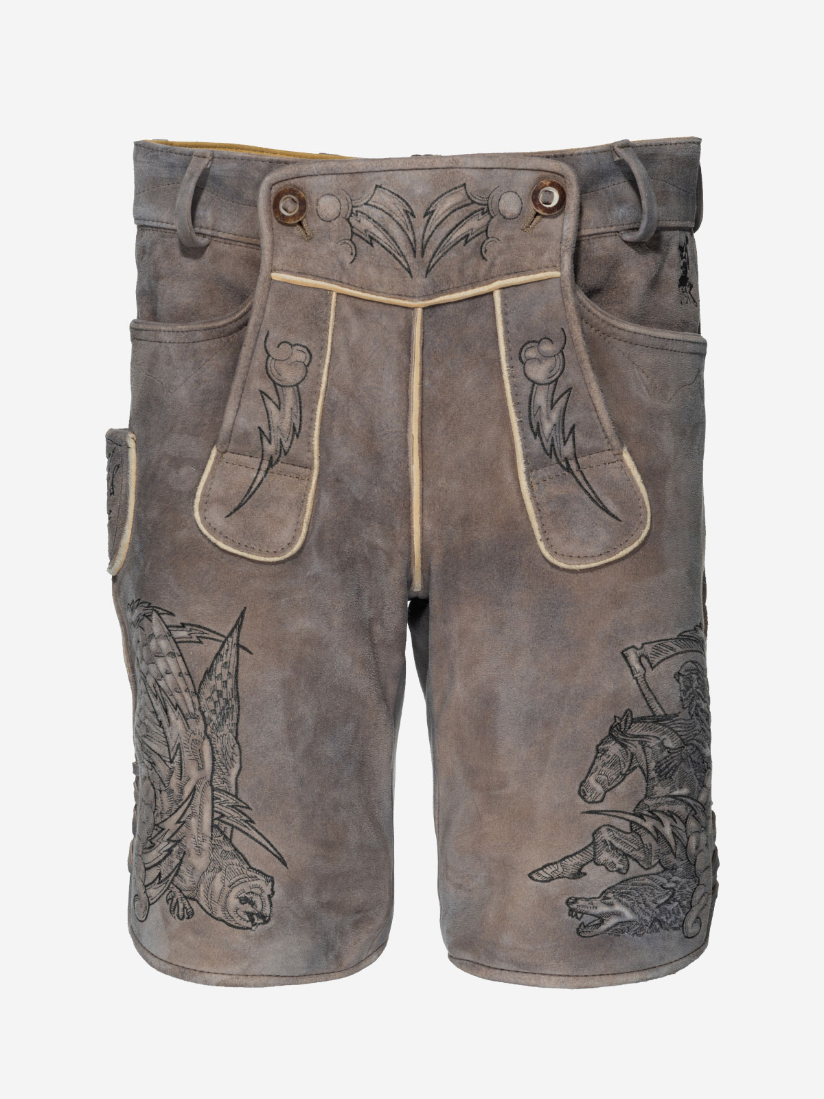 himmel-arsch-zwirn-die-wilde-jagd-lederhose-wildbock-mit-g-rtel image 2