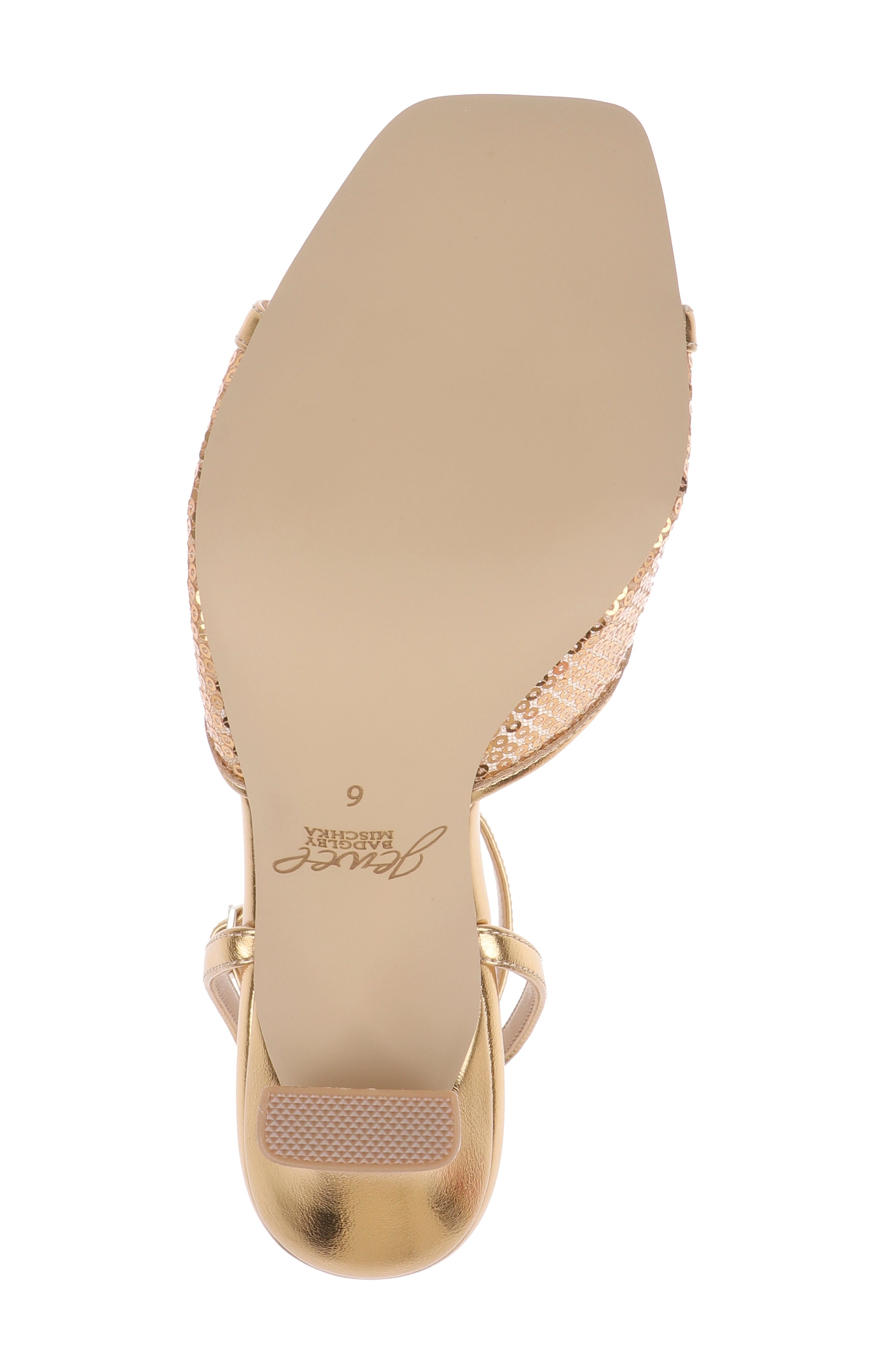 badgley-mischka-zaha-pailletten-sandalen-gold-antique image 6