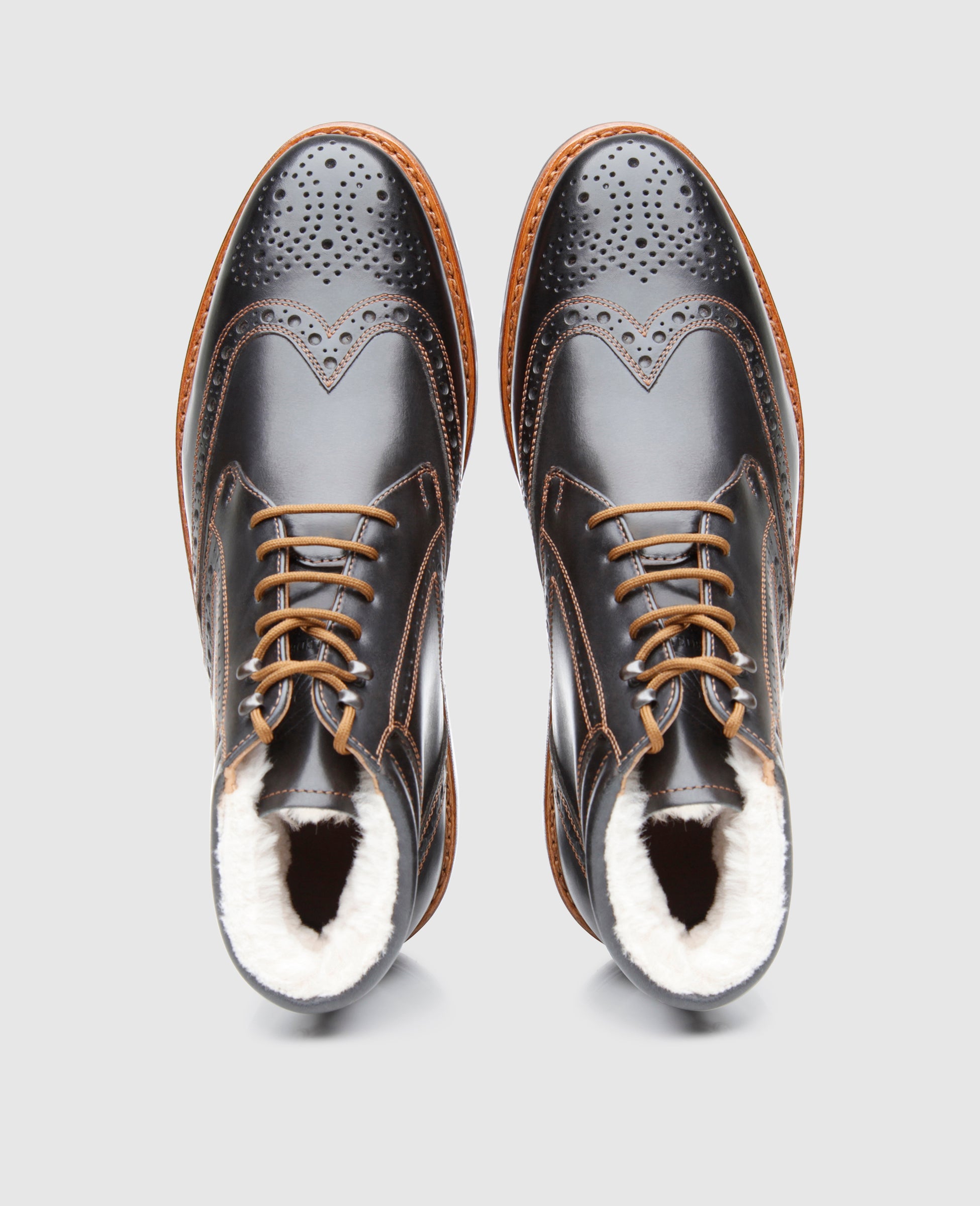 heinrich-dinkelacker-buda-full-brogue-fc-boot-schwarz image 8