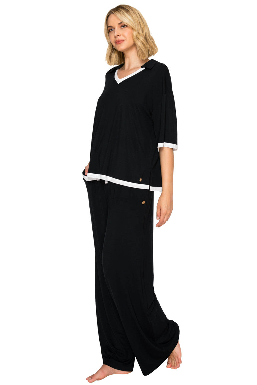 badgley-mischka-yummy-pyjama-schwarz-modal-gr-s-xl image 3
