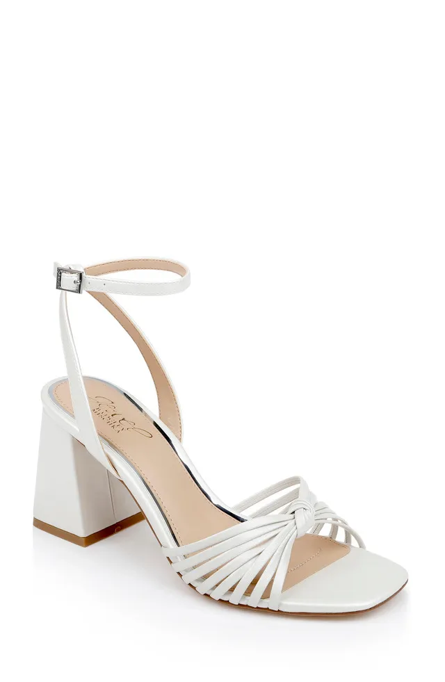 badgley-mischka-nariah-cage-sandalen-wei-matt-75-mm image 1